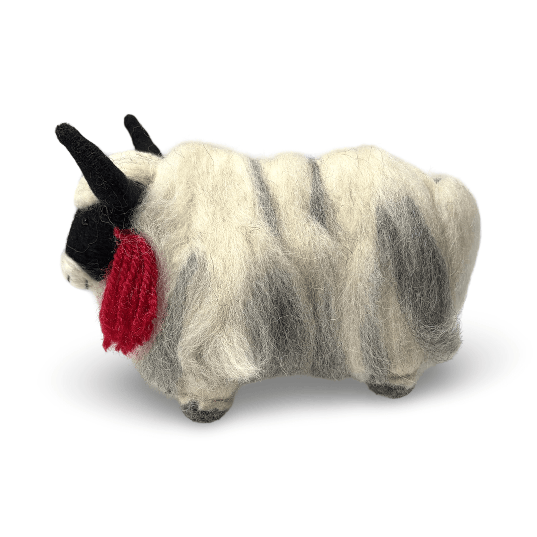 Yak aus Wolle und Filz - Atelier Tibet
