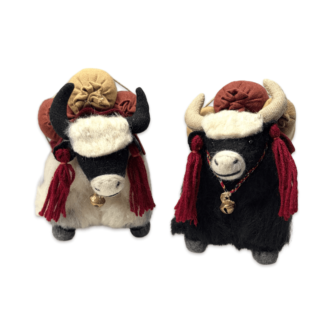 Yak aus Wolle und Filz - Atelier Tibet