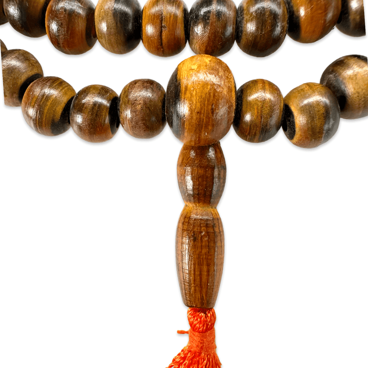 Yak - Horn Mala mit Zähler - Atelier Tibet