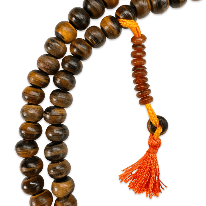 Yak - Horn Mala mit Zähler - Atelier Tibet