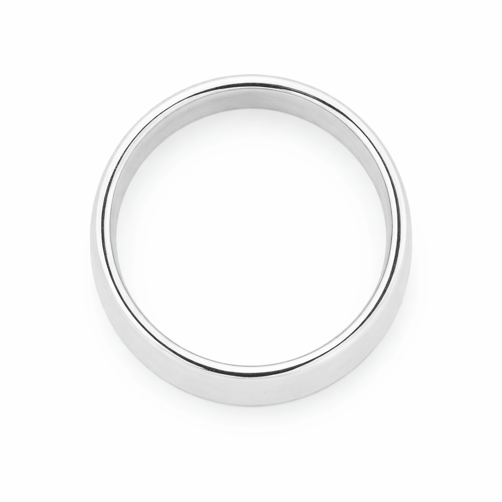 Zeitloser breiter Silber - Ring - Atelier Tibet