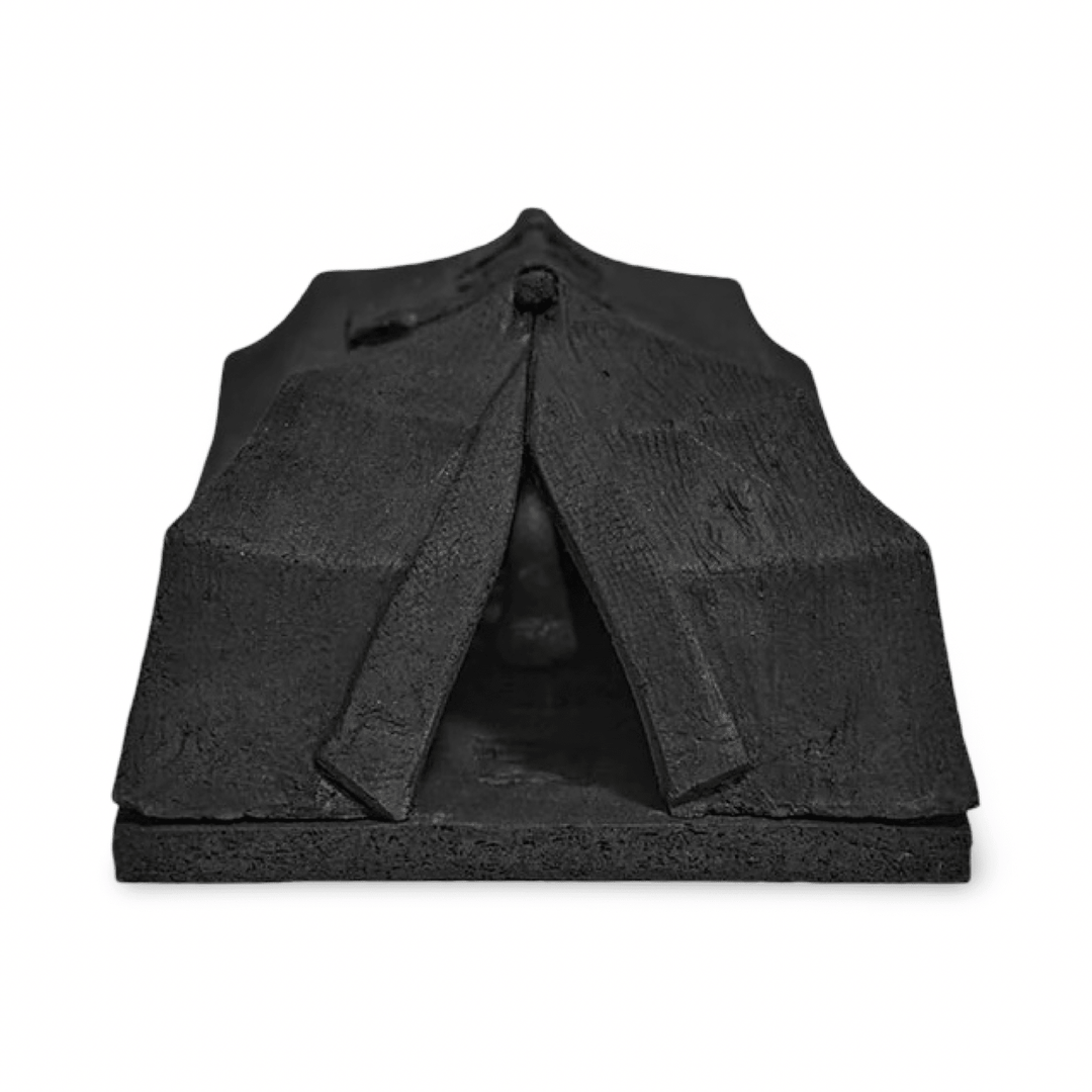 Zelt-Räuchergefäss aus tibetischer Schwarzkeramik · CHARU × Saso - Atelier Tibet