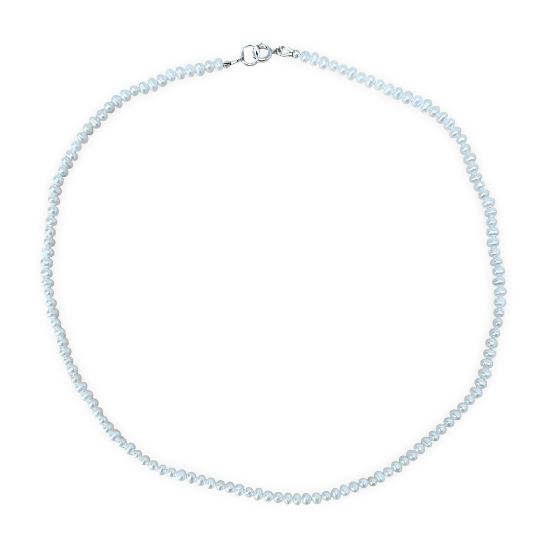 Zierliche Süsswasser - Perlenkette - Atelier Tibet