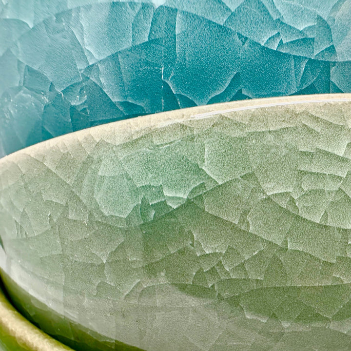 Zierliche Tassen aus Celadon - Porzellan - Atelier Tibet