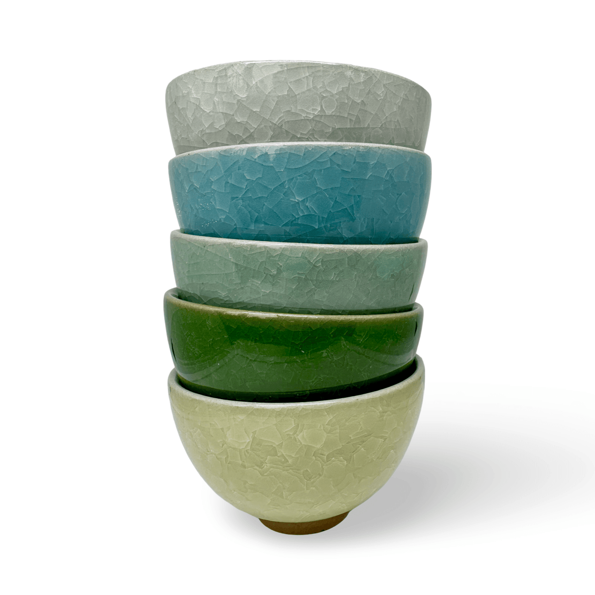 Zierliche Tassen aus Celadon - Porzellan - Atelier Tibet