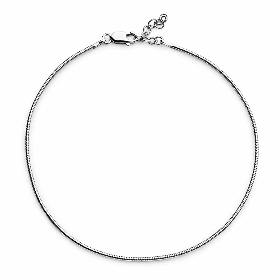 Zierliches verstellbares Silber - Schlangenarmband - Atelier Tibet