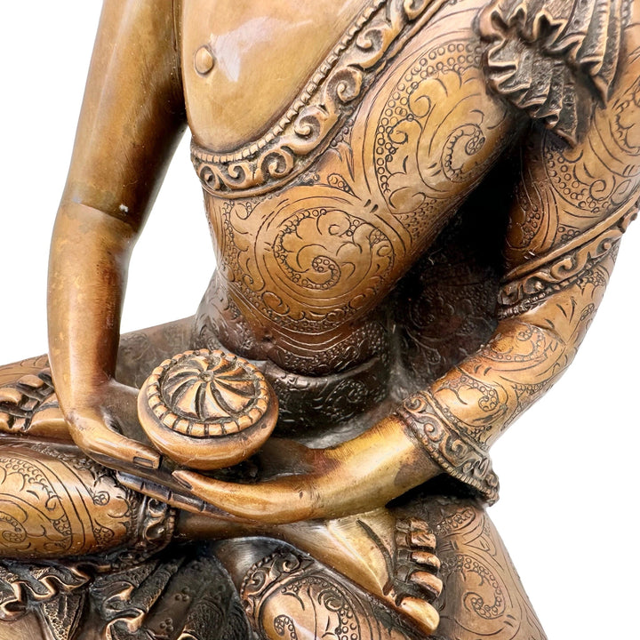 Amitabha Bronze-Statue - Atelier Tibet