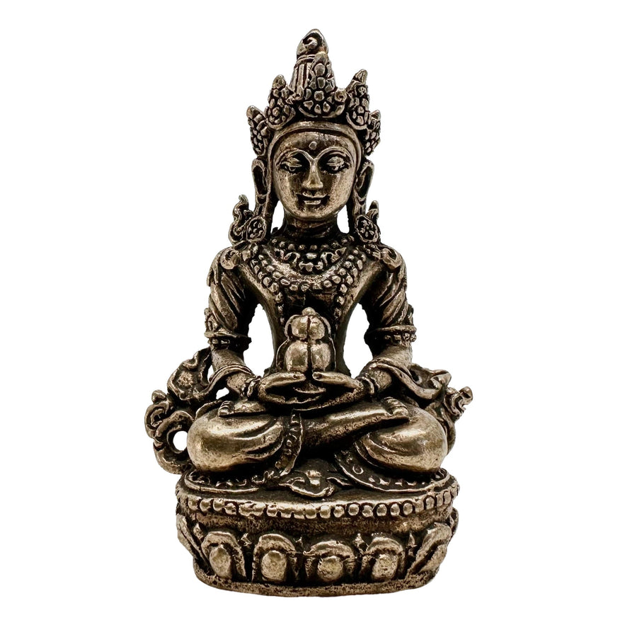 Amitayus Miniatur-Statue (4.7 cm) - Atelier Tibet