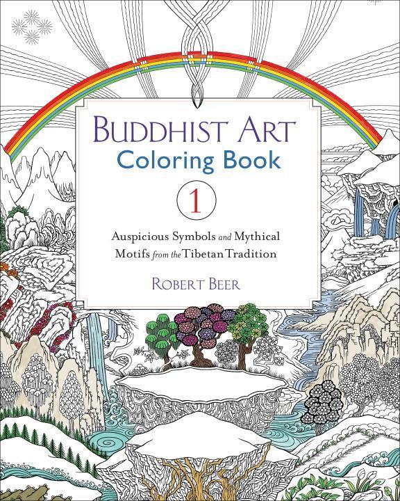 Beer R: Buddhist Art Coloring Book 1 - Atelier Tibet