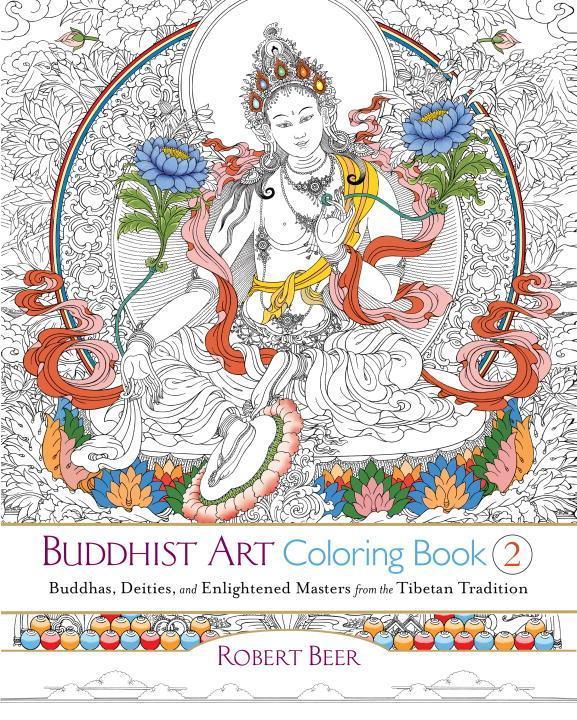 Beer R: Buddhist Art Coloring Book 2 - Atelier Tibet