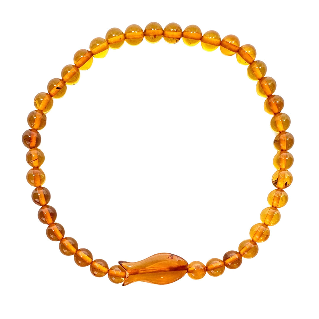 Bernstein Mala-Armband - Atelier Tibet