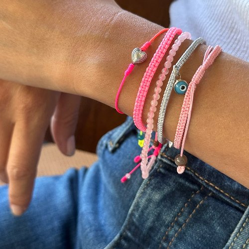 Gestalte ein Freundschafts-Armband - wir knüpfen es für Dich! - Customer's Product with price 33.30 ID pgLgDEkumurIL6ueFrLqNVYm - Atelier Tibet