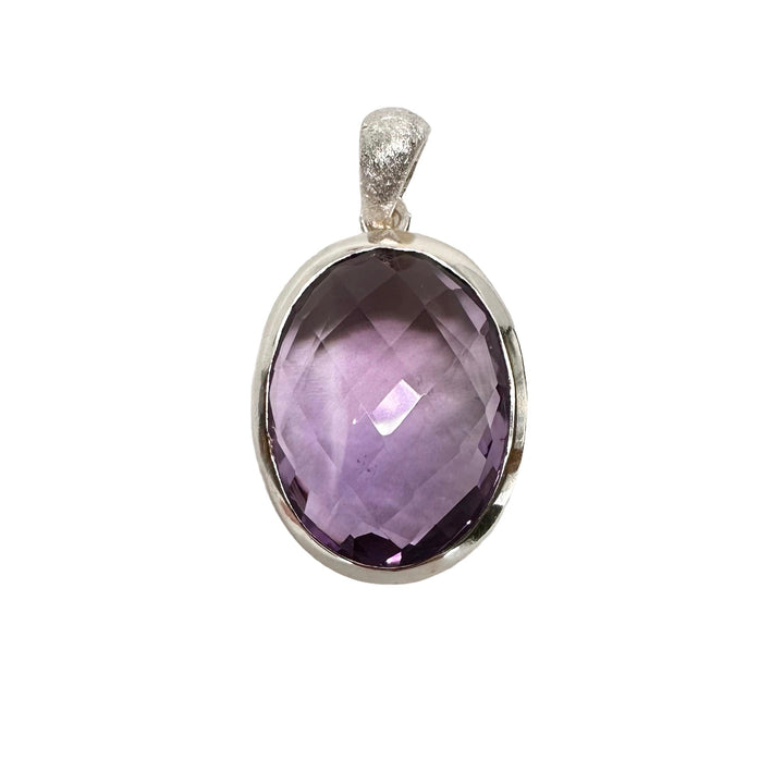 Grosser Amethyst-Anhänger - Atelier Tibet