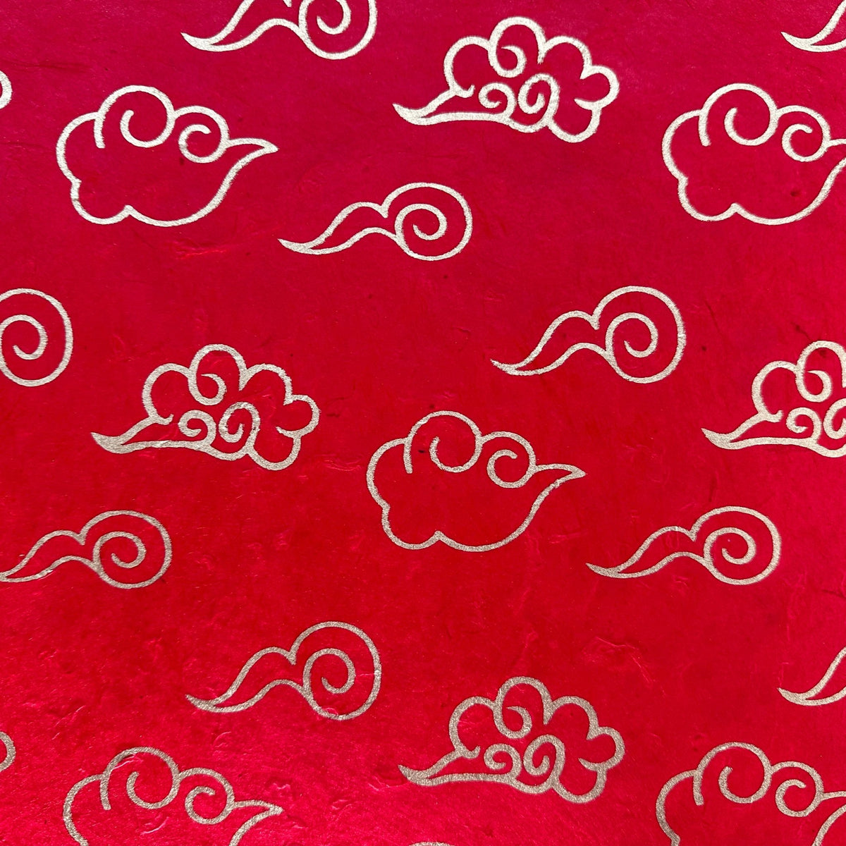 Lokta-Geschenkpapier «Wolken» - Atelier Tibet