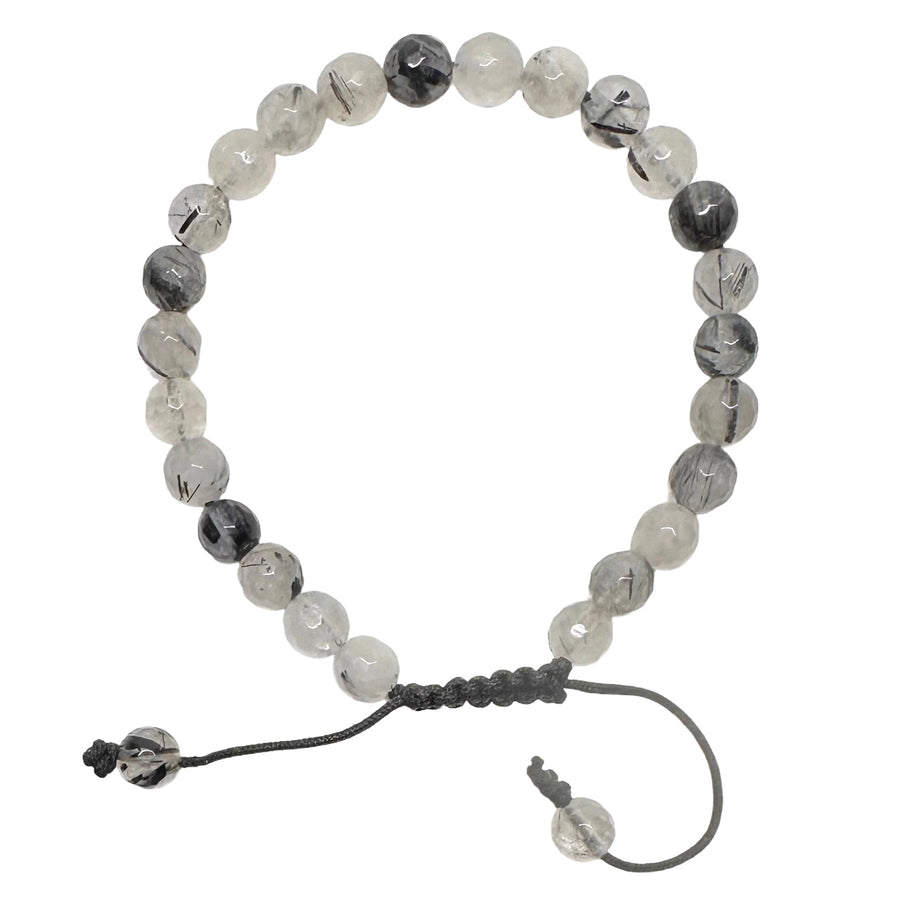 Mala-Armband mit Bergkristall - Atelier Tibet