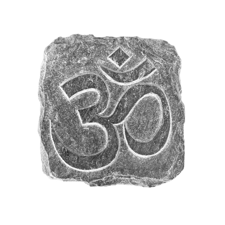 Manistein mit dem Sanskrit-«OM» - Atelier Tibet