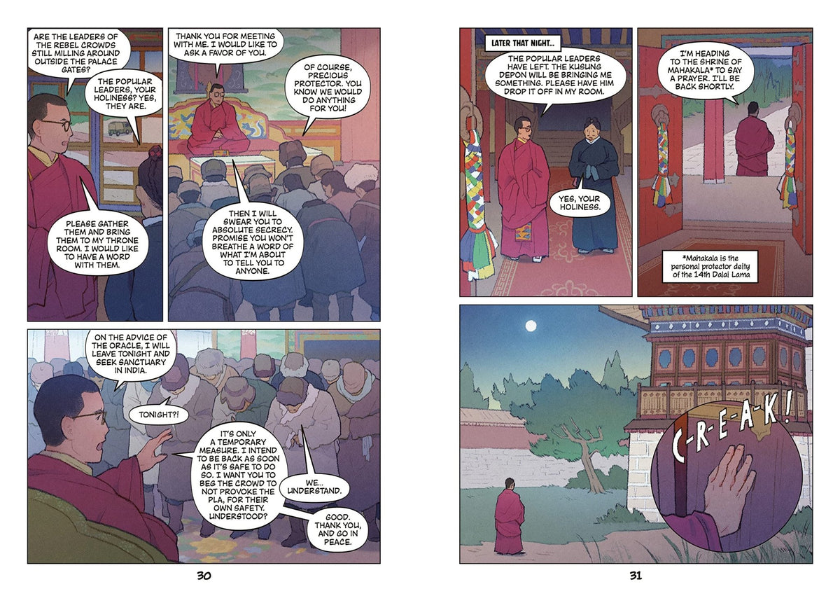 Robeson T: Who Is Tibet's Exiled Leader? The 14th Dalai Lama (kartoniert) - Atelier Tibet