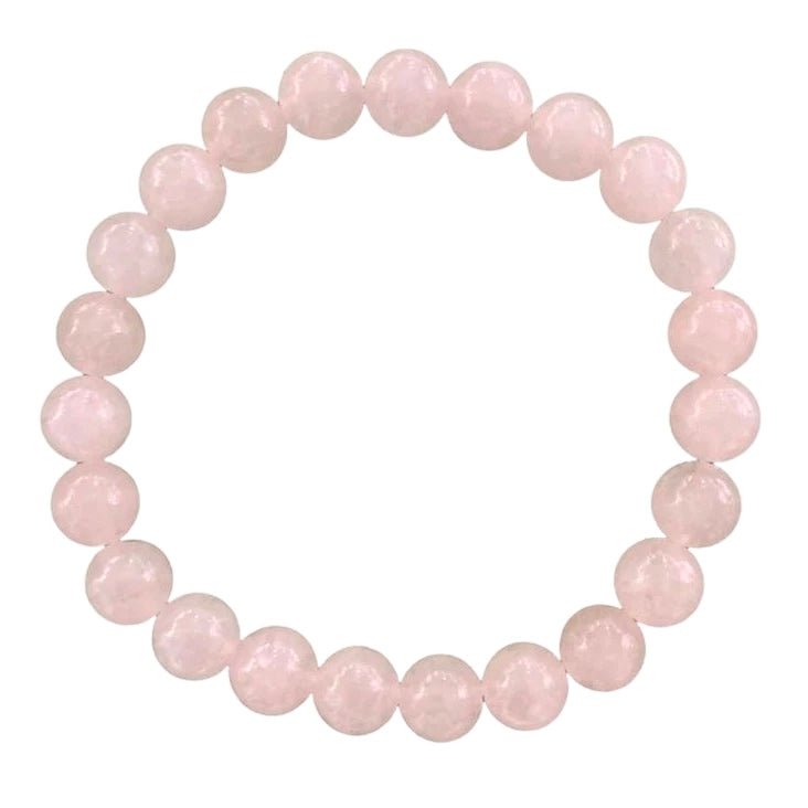 Rosenquarz Mala-Armband - Atelier Tibet