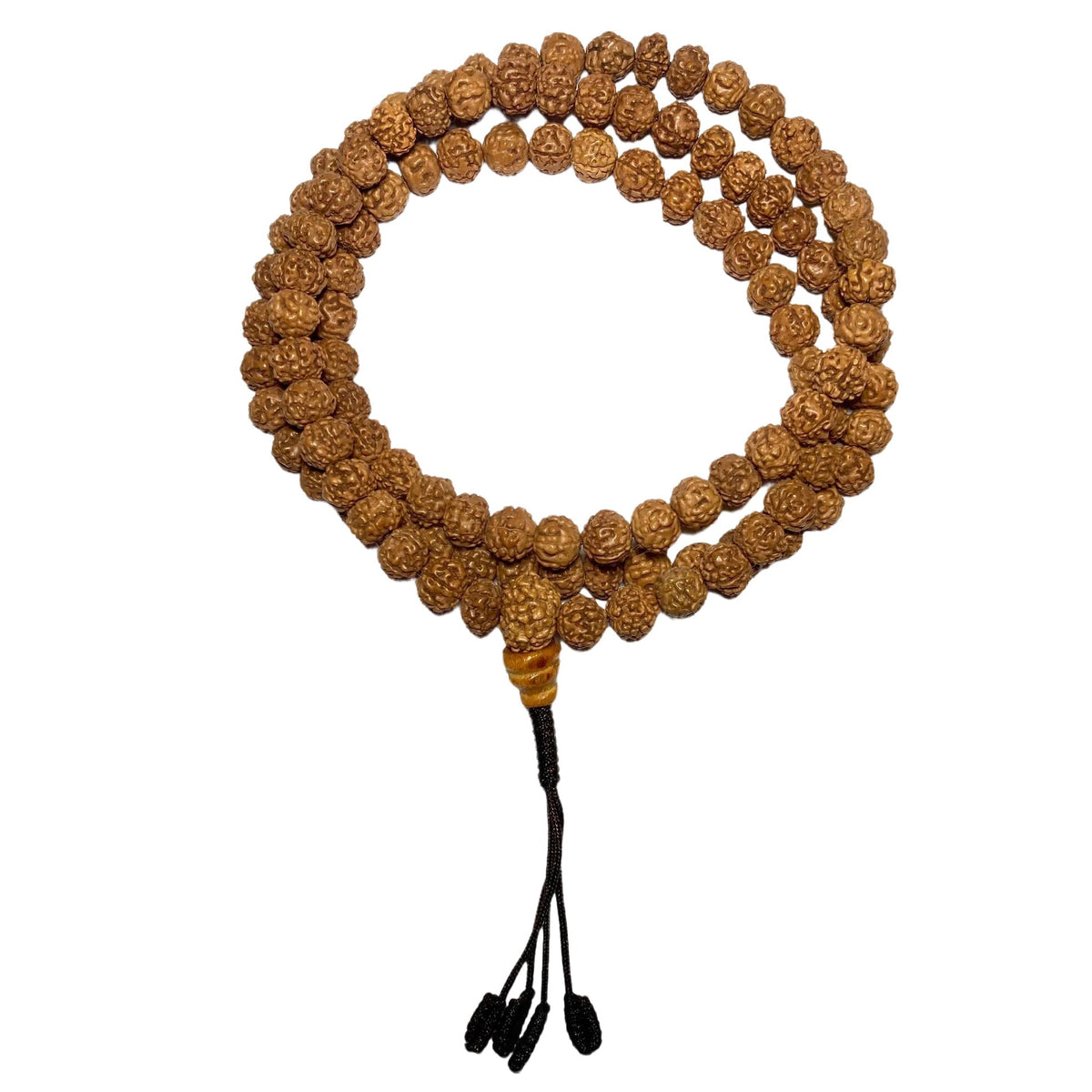 Rudraksha Mala (kurz) - Atelier Tibet