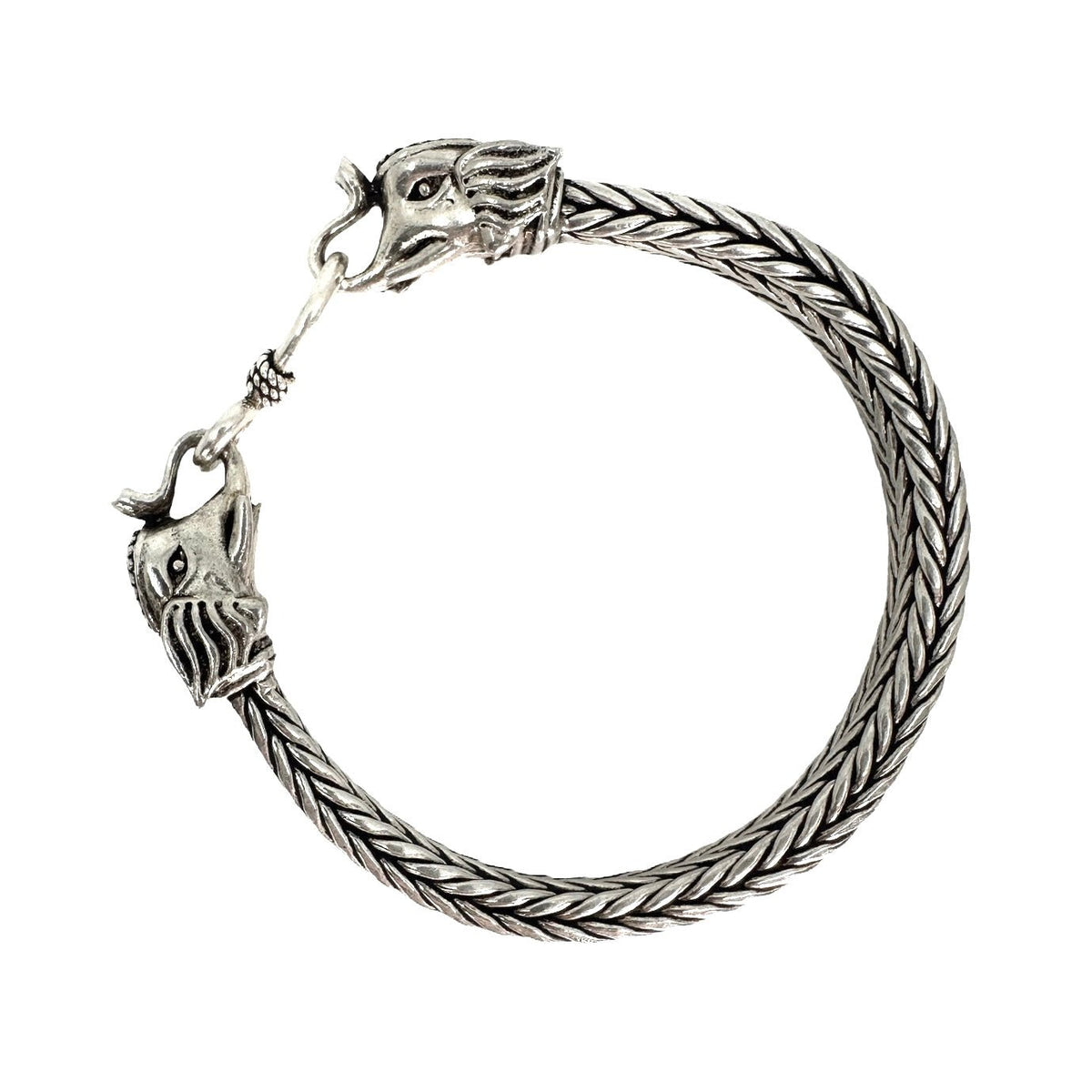 Silber-Armband mit Elefantenmotiv - Atelier Tibet