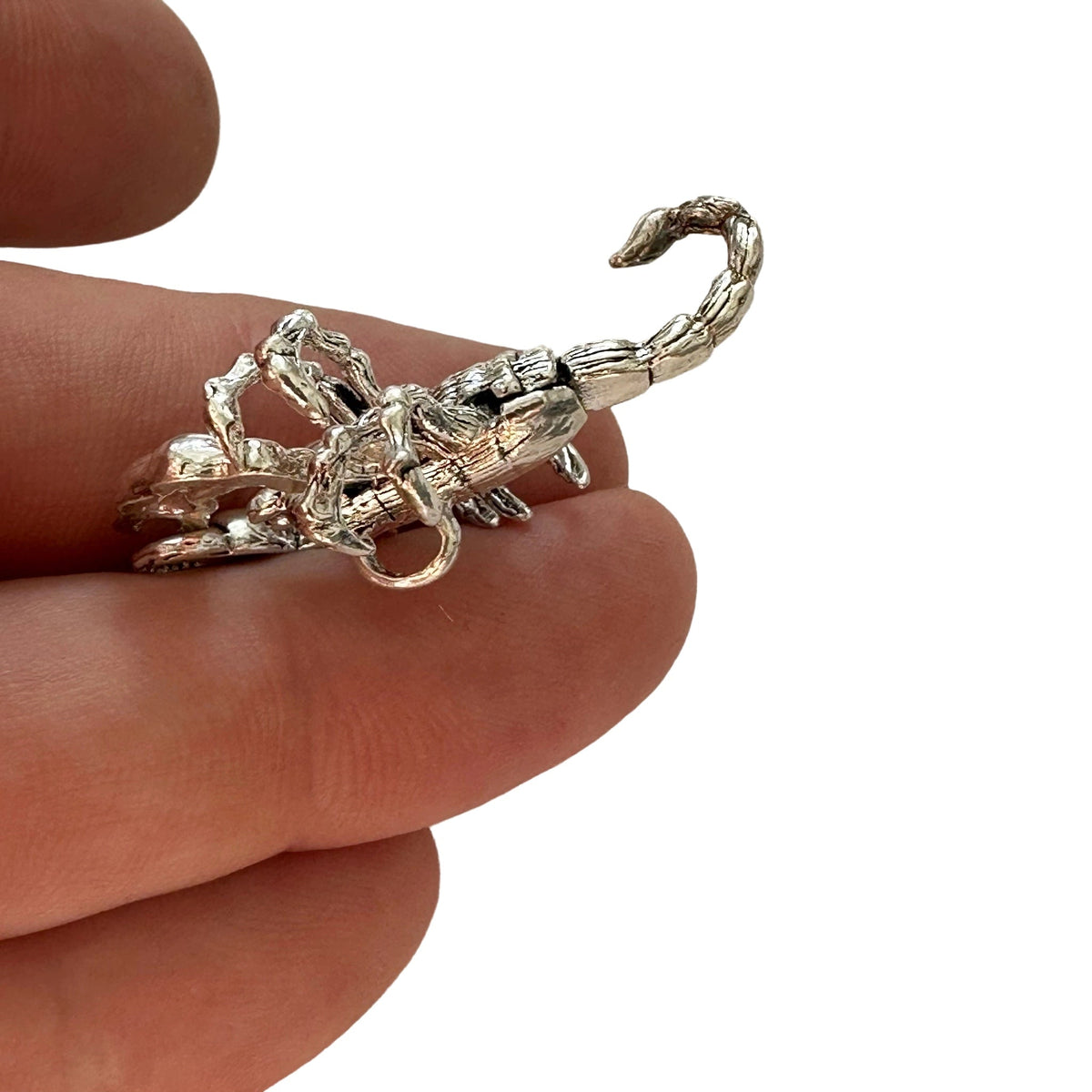 Silber Skorpion Anhänger - Atelier Tibet