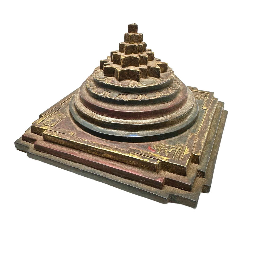 Sri Yantra aus Stein - Atelier Tibet