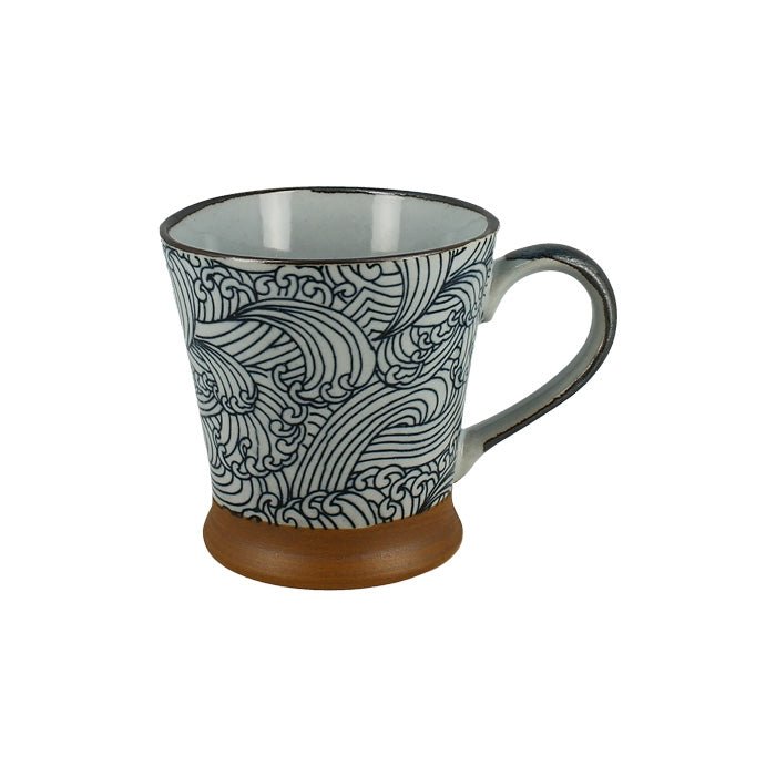 Teetasse mit Hokusai-Wellen - Atelier Tibet