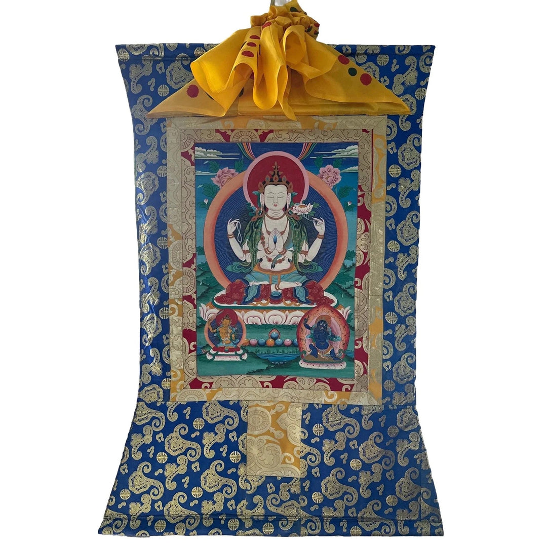 Thangka «Avalokiteshvara» - Atelier Tibet