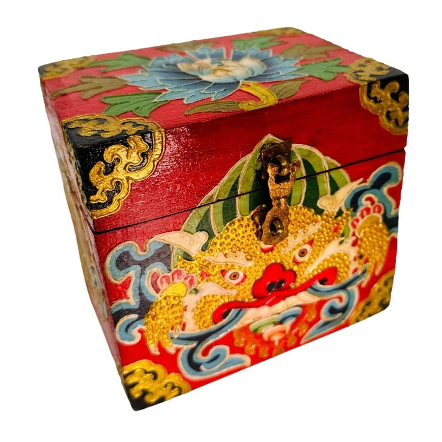 Tibetische Holzschatulle «Cheppu» - Atelier Tibet