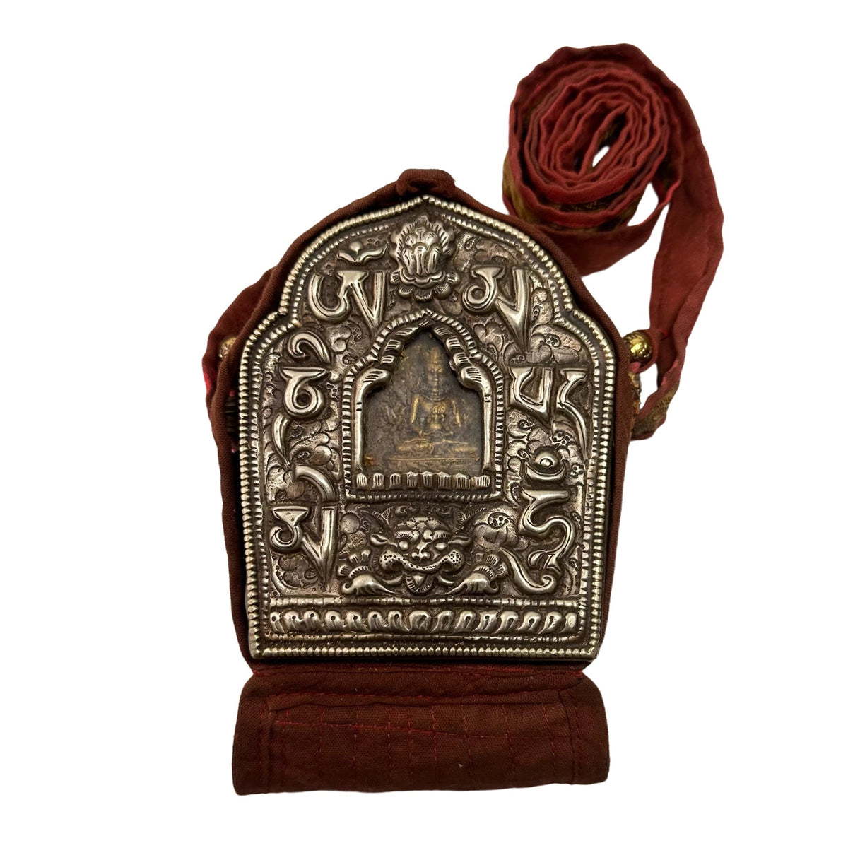 Tibetischer Reise-Altar «Ghau» mit Amitayus Statue - Atelier Tibet