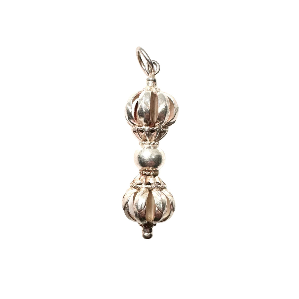 Vajra/Dorje-Anhänger aus Silber - Atelier Tibet